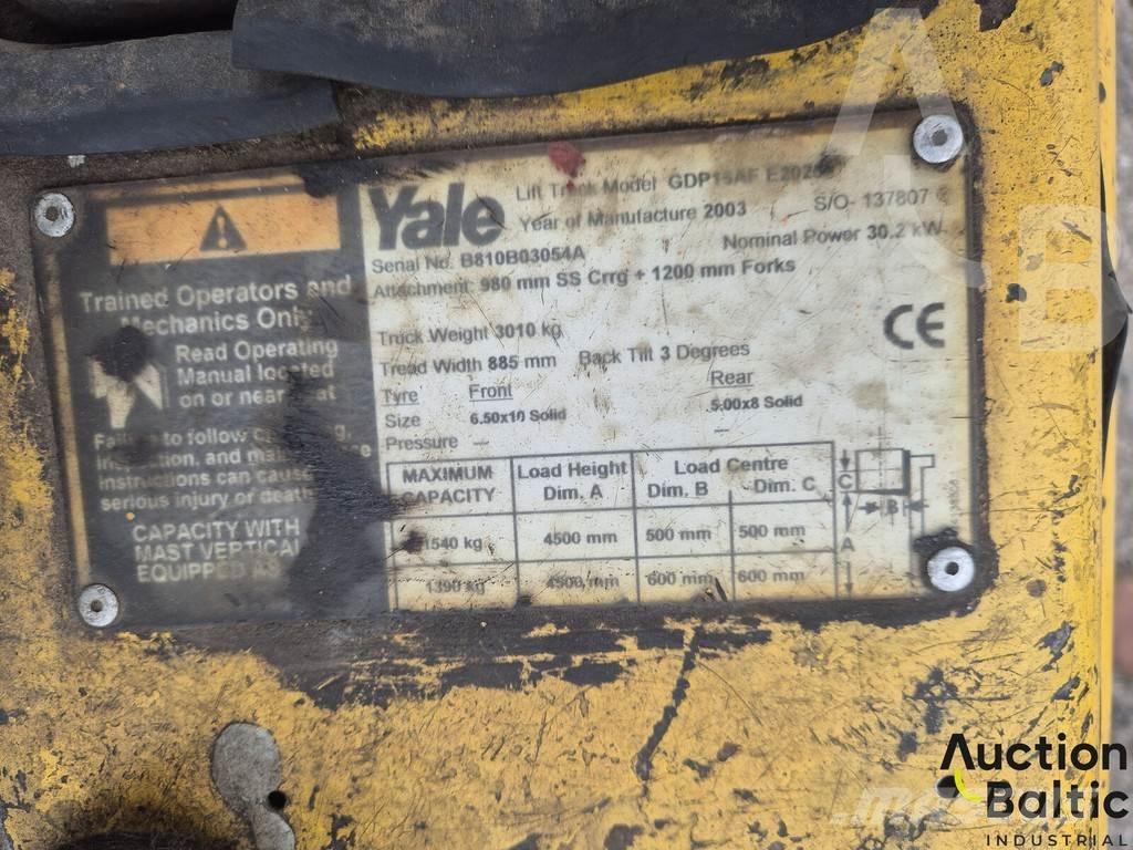 Yale GDP16AF Empilhadores Diesel