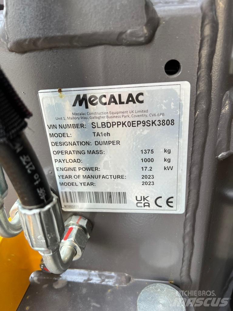 Mecalac TA 1 EH Caminhões articulados