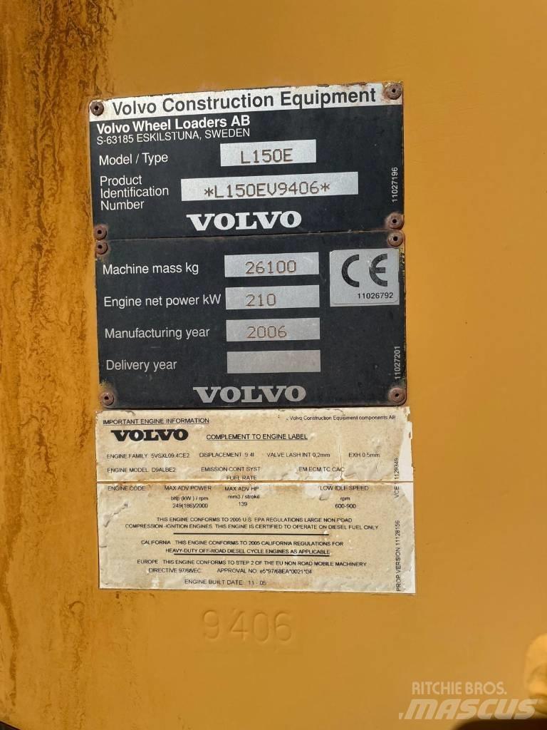 Volvo L150E Mini carregadoras