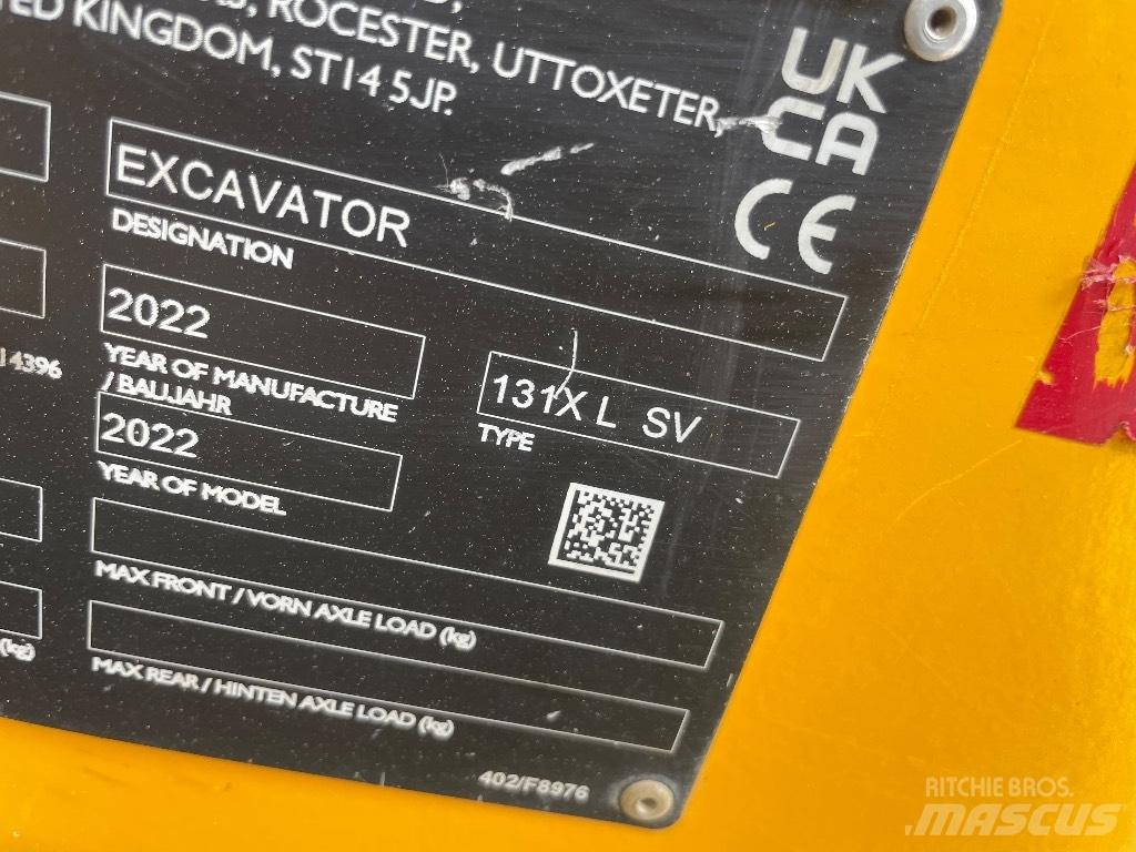 JCB 131 X Escavadeiras de esteiras