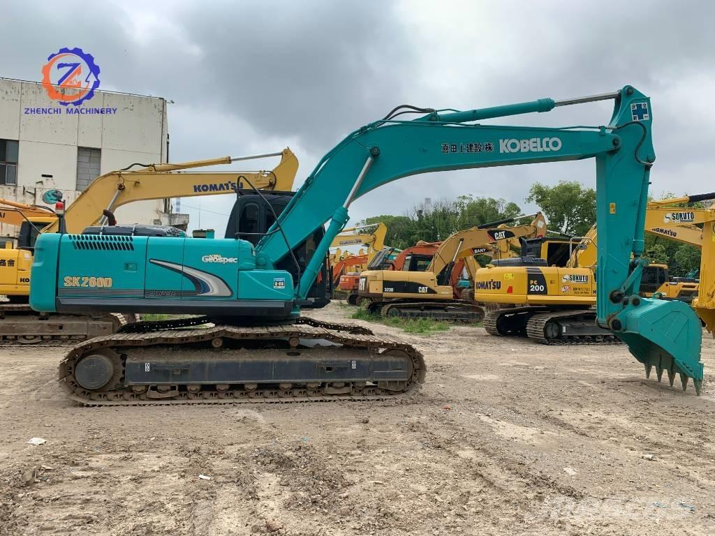 Kobelco SK 260 LC Escavadeiras de esteiras