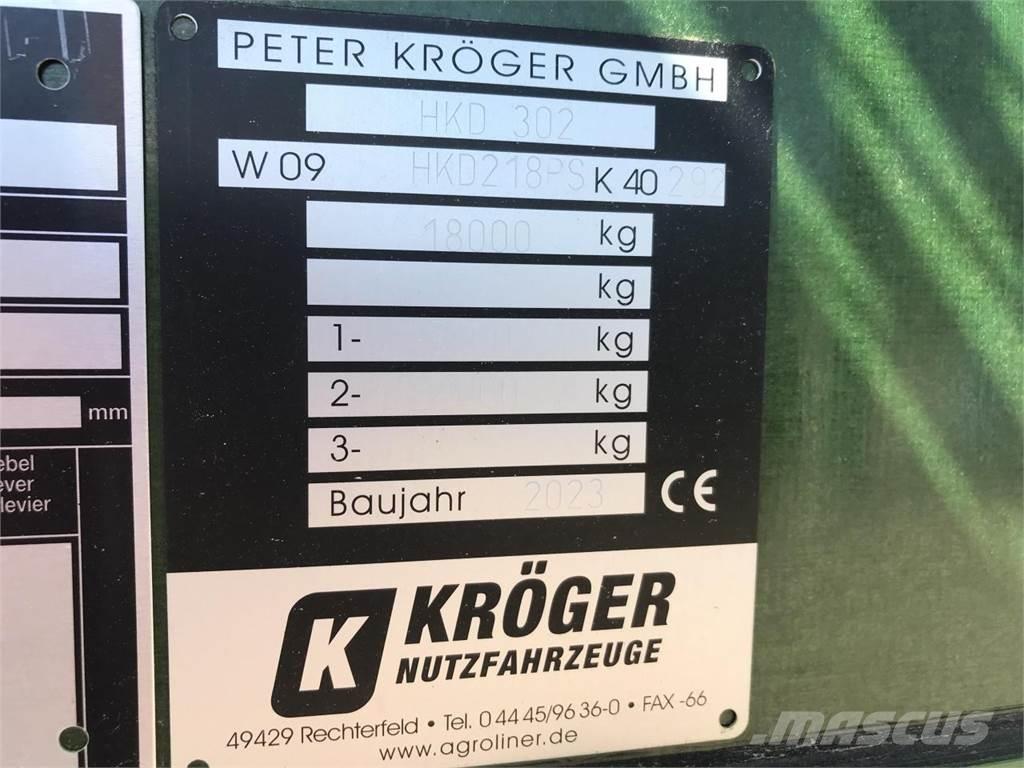 Kröger HKD 302 Reboques basculantes