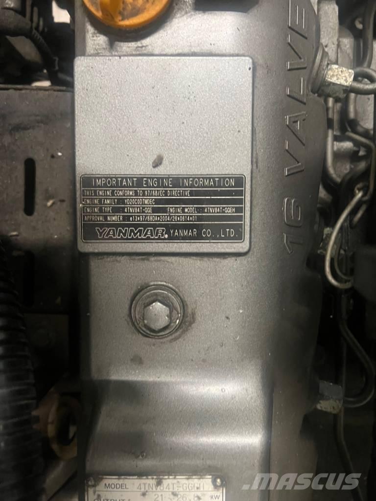 Yanmar 4TNV84T-GGEH Miniescavadeiras