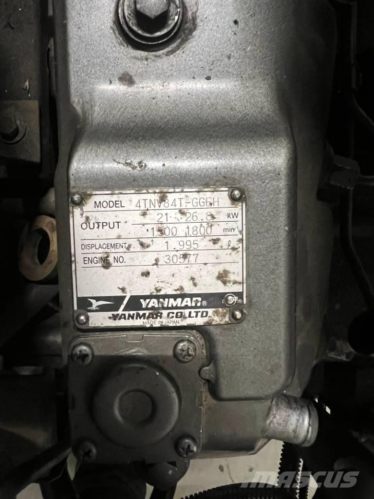 Yanmar 4TNV84T-GGEH Miniescavadeiras