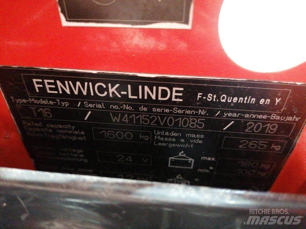 Linde T16 Porta palettes