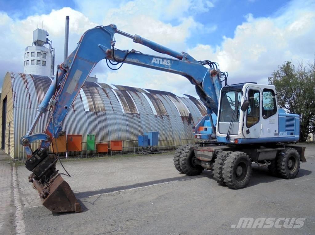 Atlas 1604 K Escavadoras de rodas