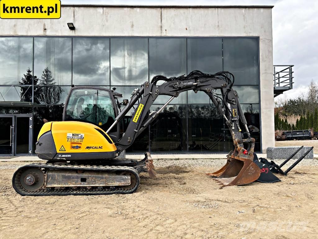 Mecalac 8 M CR Escavadoras Midi 7t - 12t