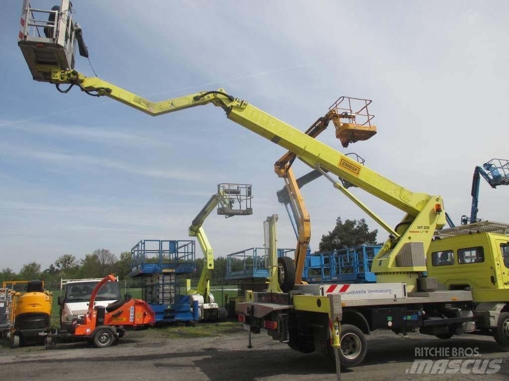 Wumag WT 230 Plataformas de braço compactas auto-propulsão