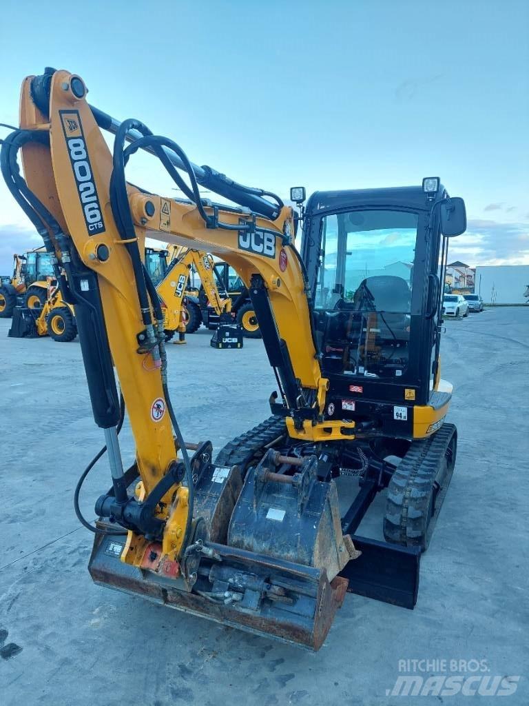 JCB 8026 CTS Miniescavadeiras