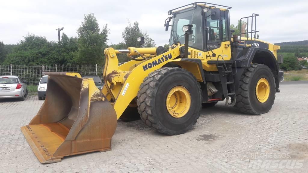 Komatsu WA470-7 Carregadeiras de rodas