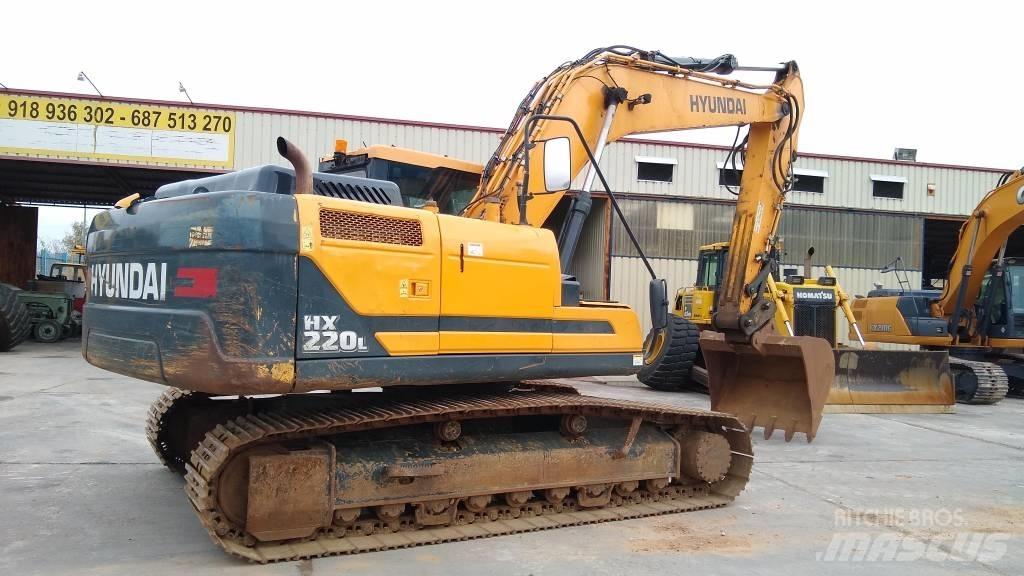 Hyundai HX 220 L Escavadeiras de esteiras