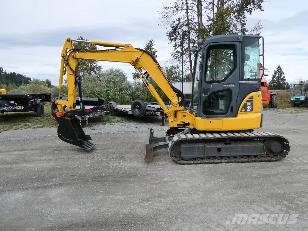Komatsu PC 40 MR-3 Miniescavadeiras