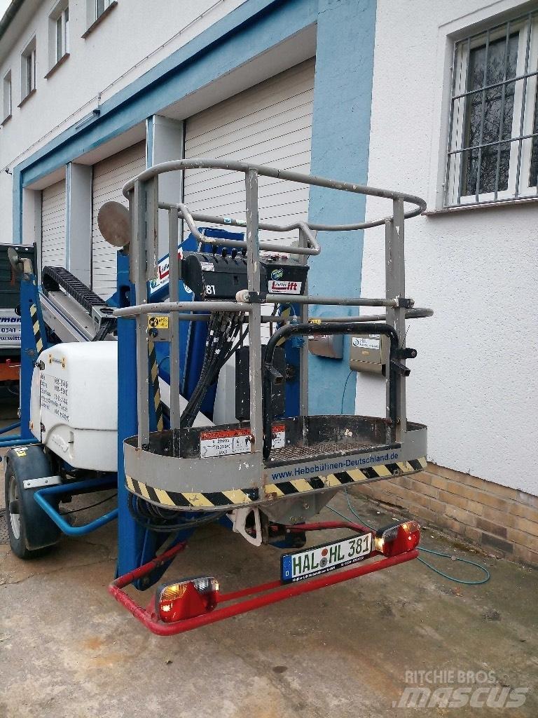 Niftylift 150TET Plataformas aéreas montadas em atrelados