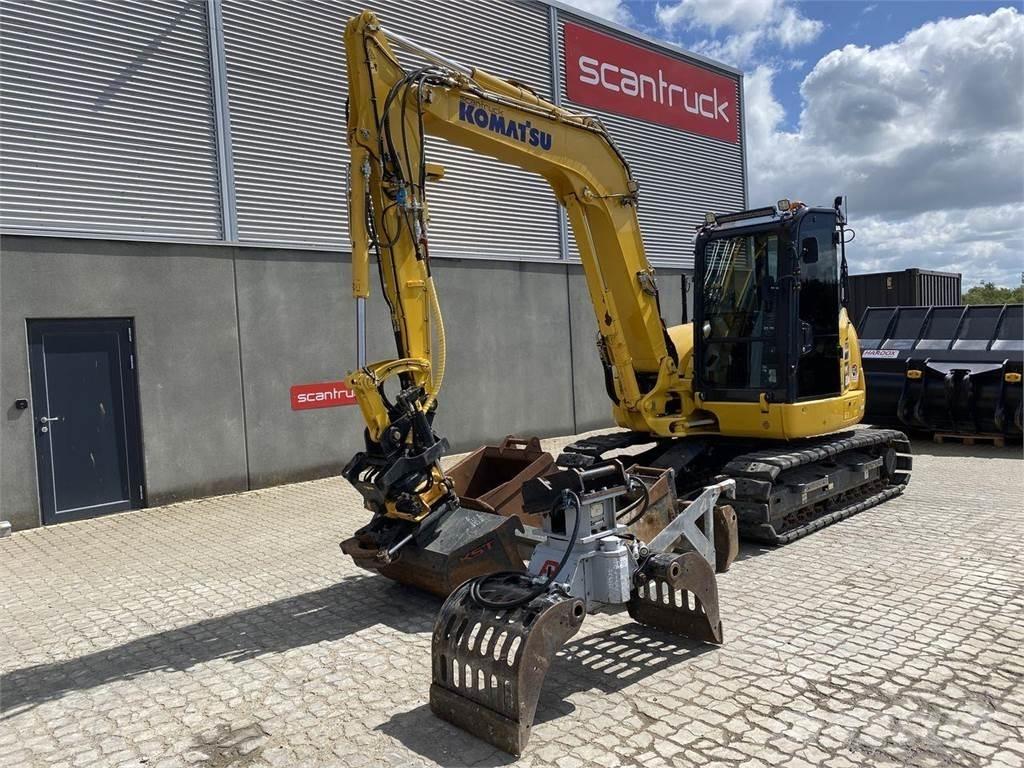 Komatsu PC80MR-5EO Escavadoras de rodas
