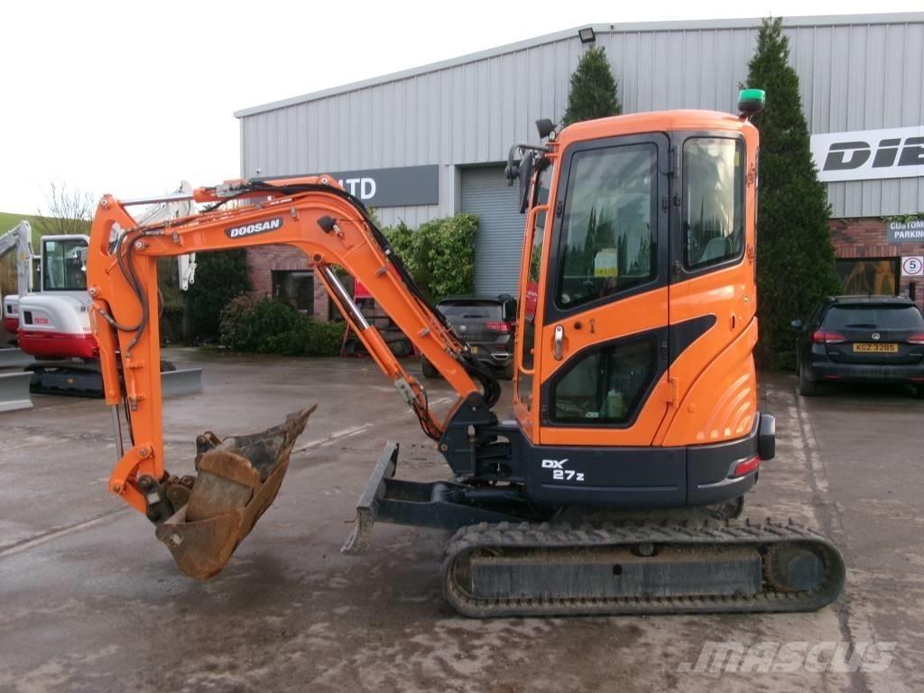 Doosan DX 27 Z Miniescavadeiras