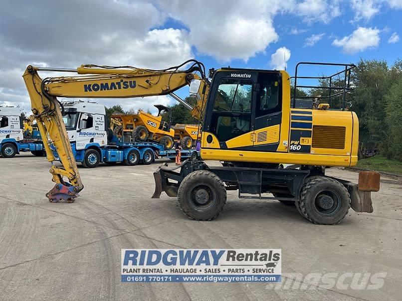 Komatsu PW 160-11 Escavadoras de rodas