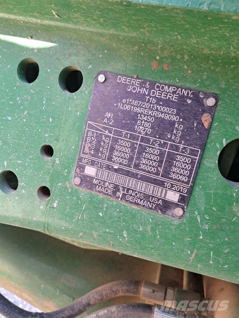 John Deere 6195R Tratores Agrícolas usados