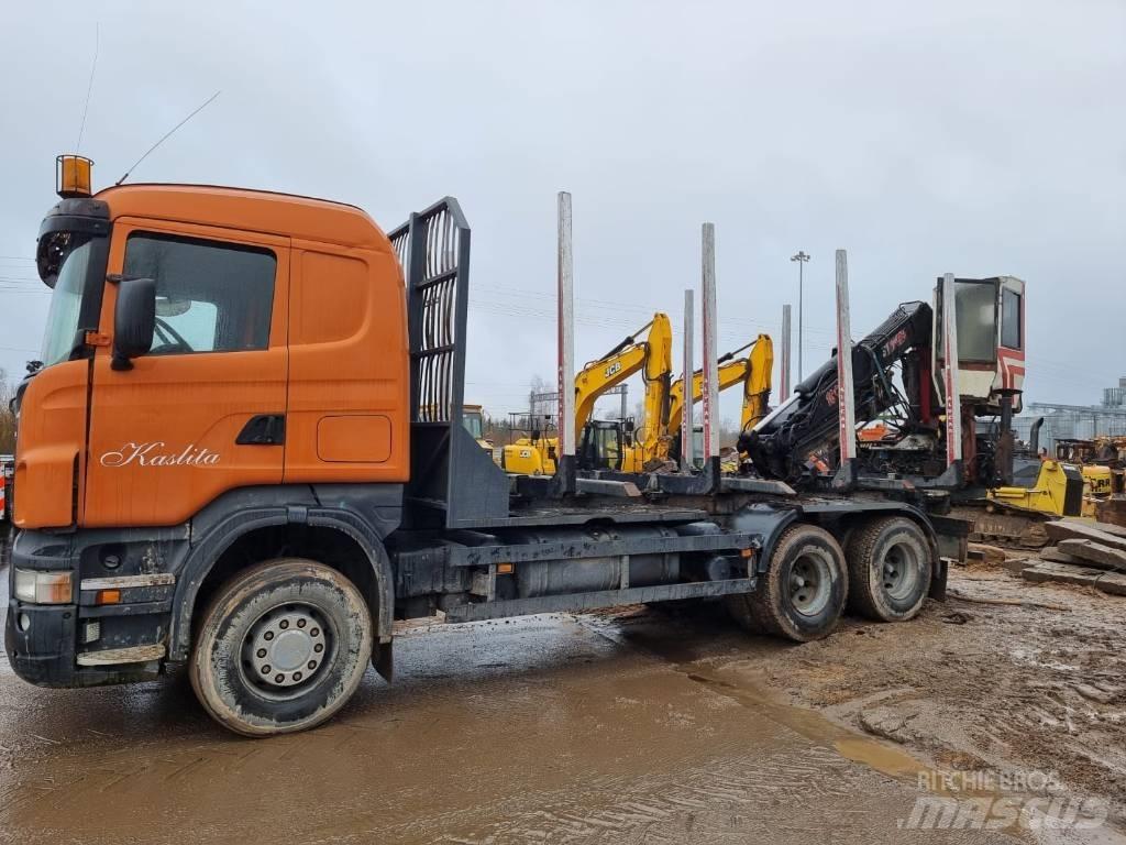 Scania R 580 Caminhões de transporte de troncos