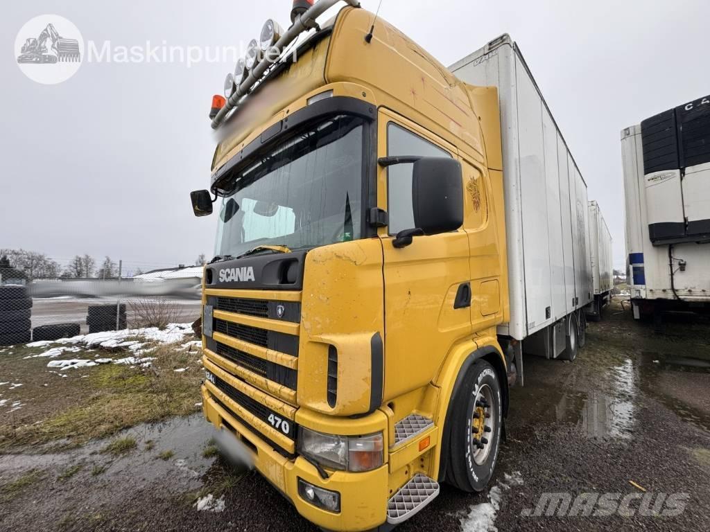 Scania R 124 Caminhões de caixa fechada