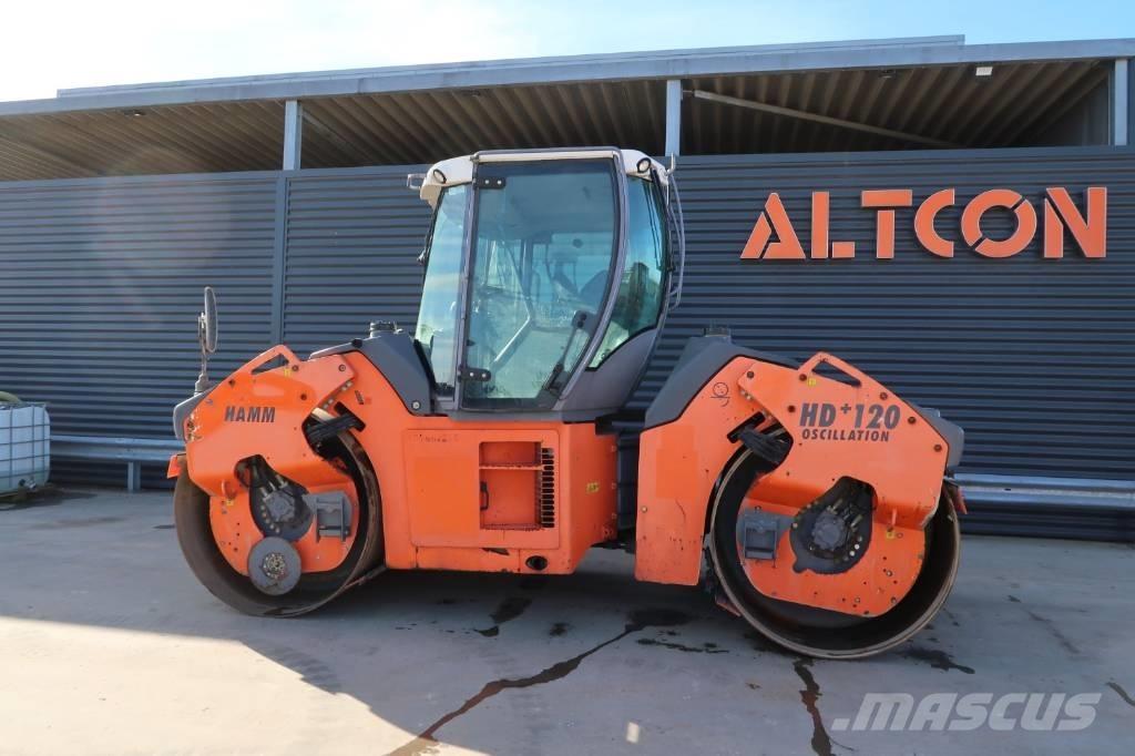 Hamm HD+ 120 VO Cilindros Compactadores tandem