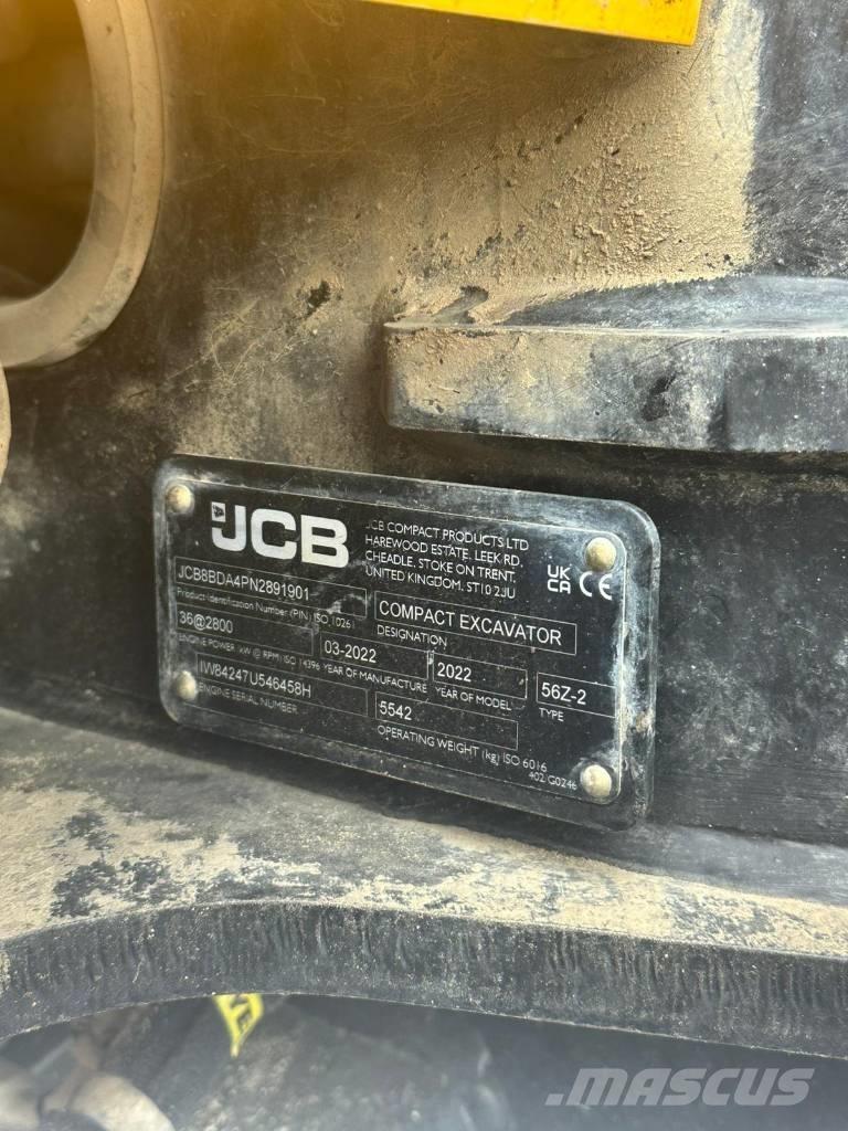 JCB 56 Z-2 Escavadeiras de esteiras