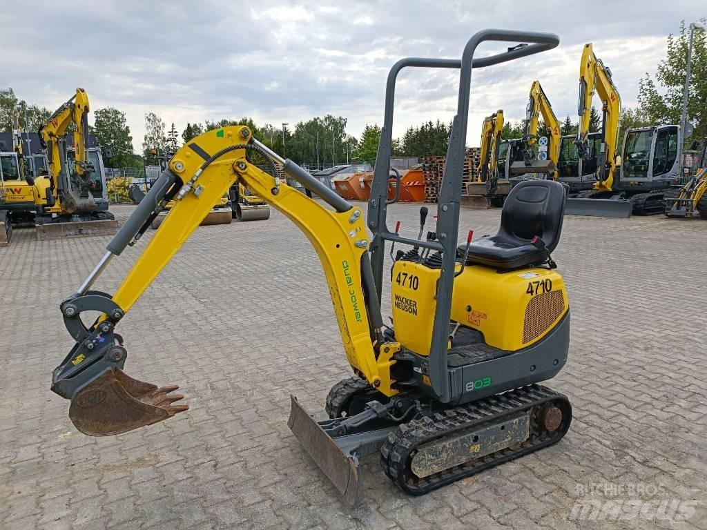 Wacker Neuson 803 Escavadeiras de esteiras