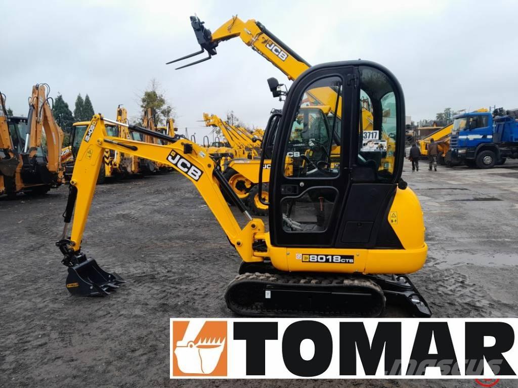 JCB 8018 CTS Miniescavadeiras