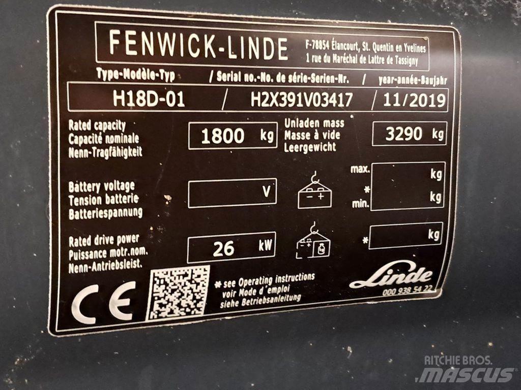 Linde H18D-01 Empilhadores Diesel