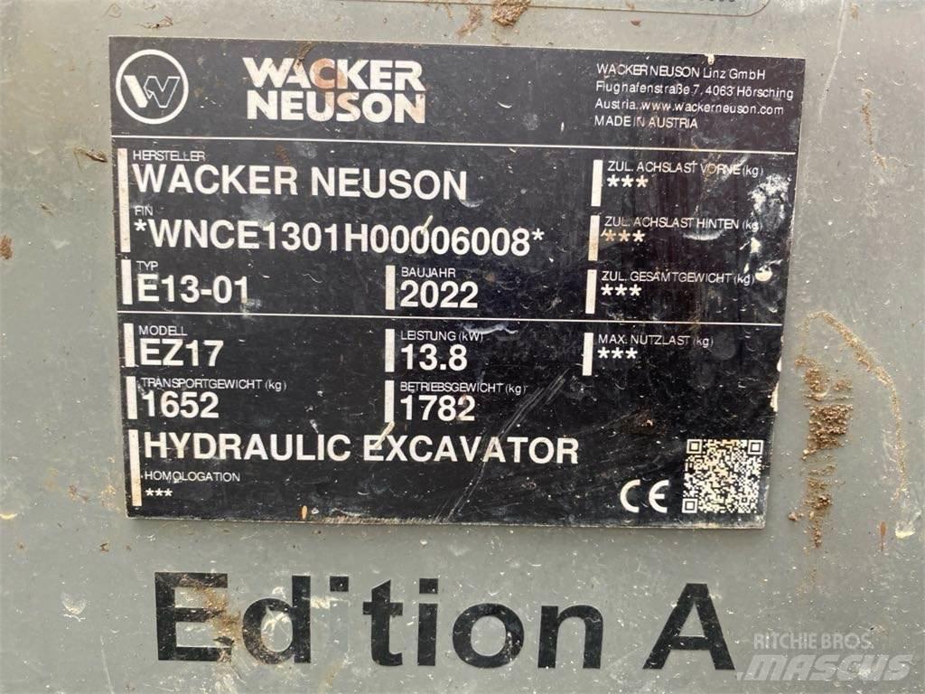 Wacker Neuson EZ17 Escavadeiras de esteiras