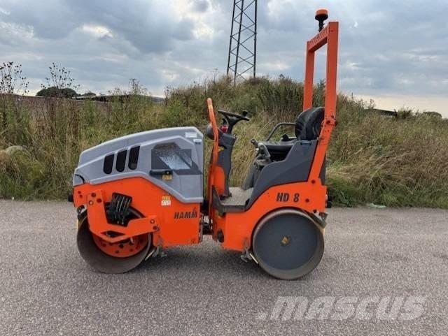 Hamm HD 8 VV Cilindros Compactadores tandem