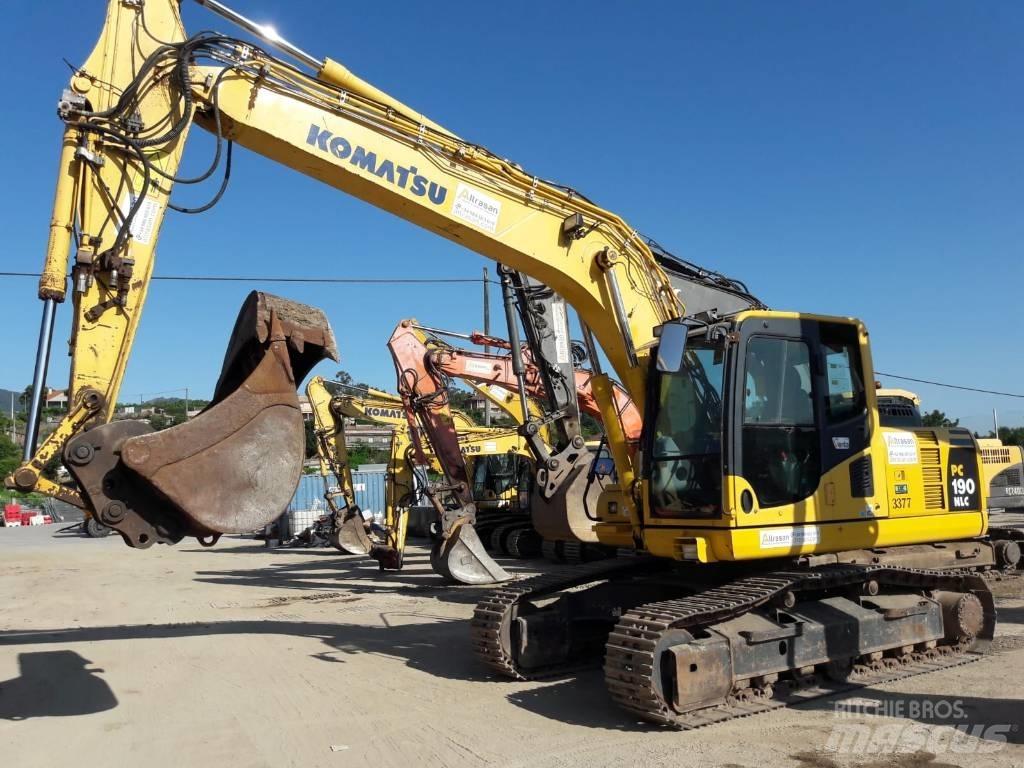 Komatsu PC190NLC-8 Escavadeiras de esteiras