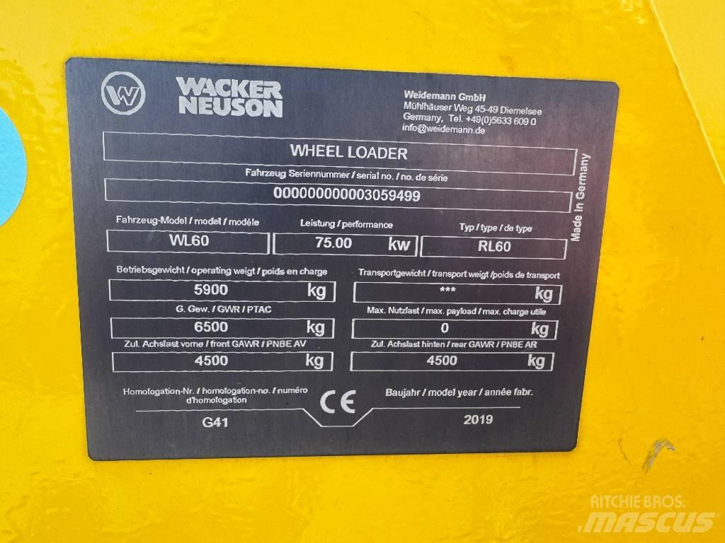 Wacker Neuson WL60 Carregadeiras de rodas