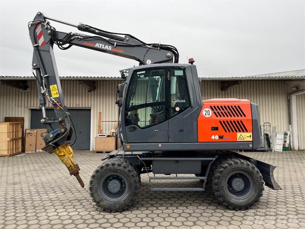 Atlas 140W-BLUE Escavadoras de rodas