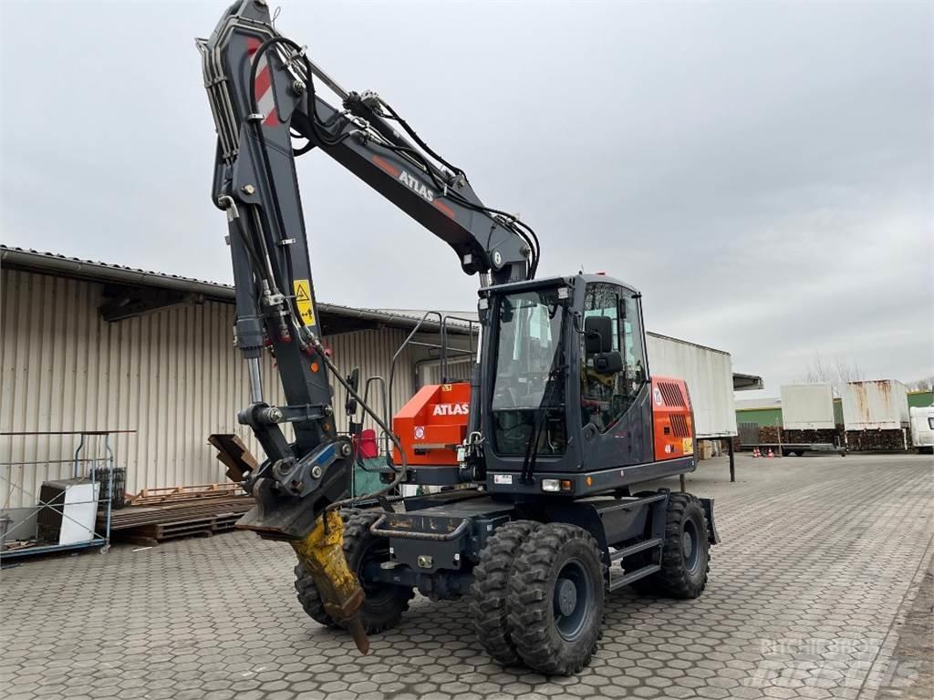 Atlas 140W-BLUE Escavadoras de rodas