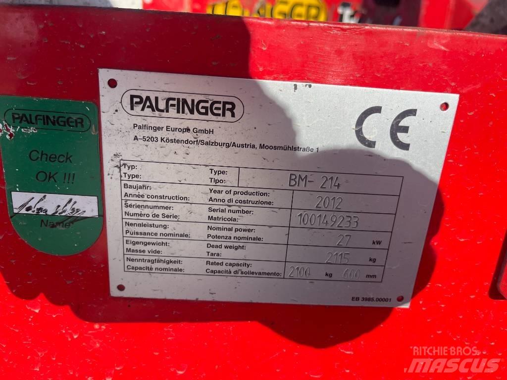 Palfinger BM 214 Empilhadores de montagem em camião