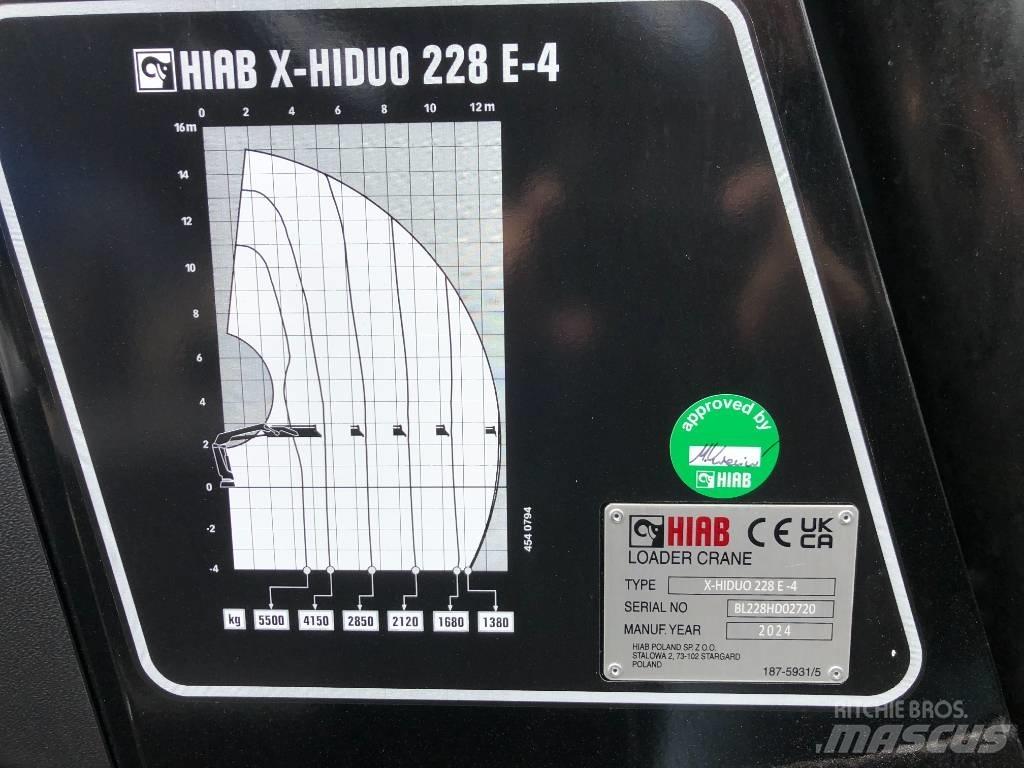 HIAB X-HiDuo 228 E-4 Gruas carregadoras