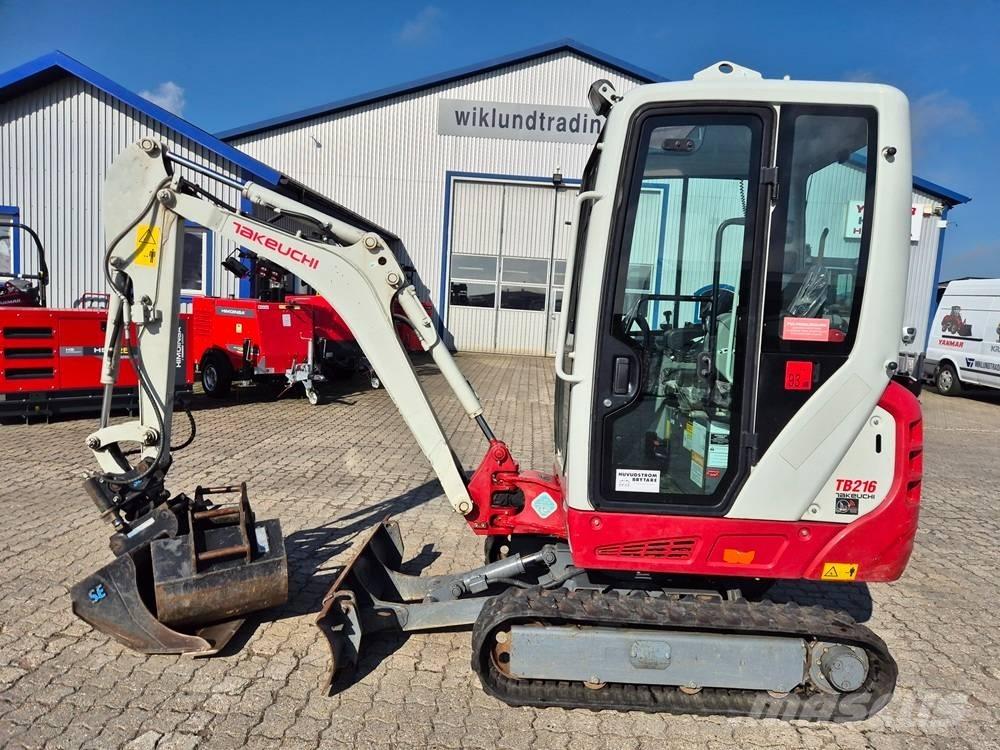 Takeuchi TB 216 Miniescavadeiras