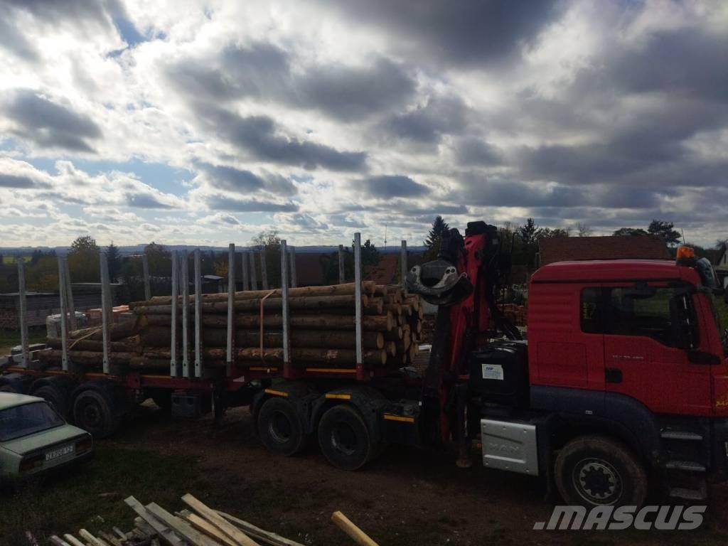 MAN TGS 13.480 Caminhões de transporte de troncos