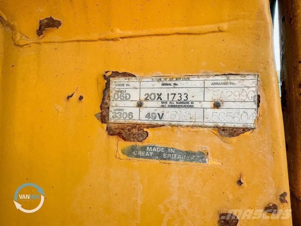 CAT D6D Dozers - Tratores rastos