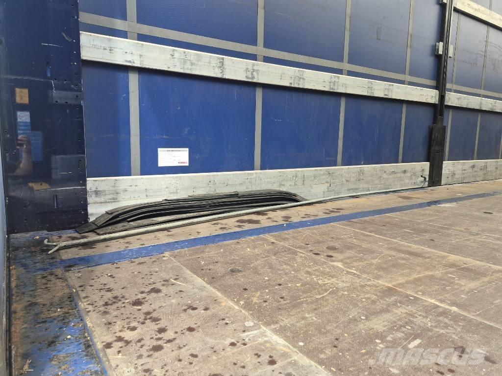 Kögel S 24 coil Semi Reboques Cortinas Laterais