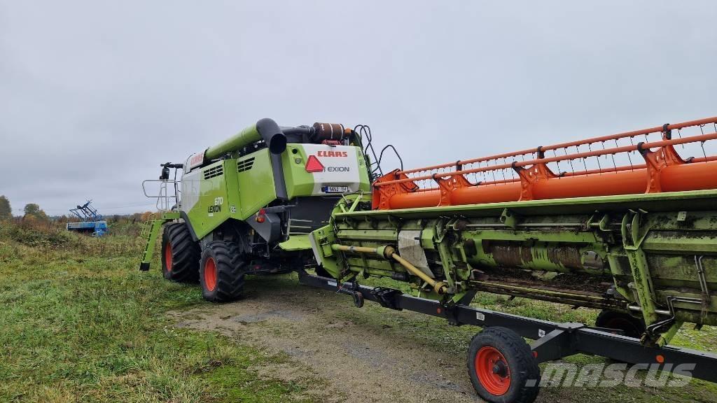 CLAAS Lexion 670 Ceifeiras debulhadoras