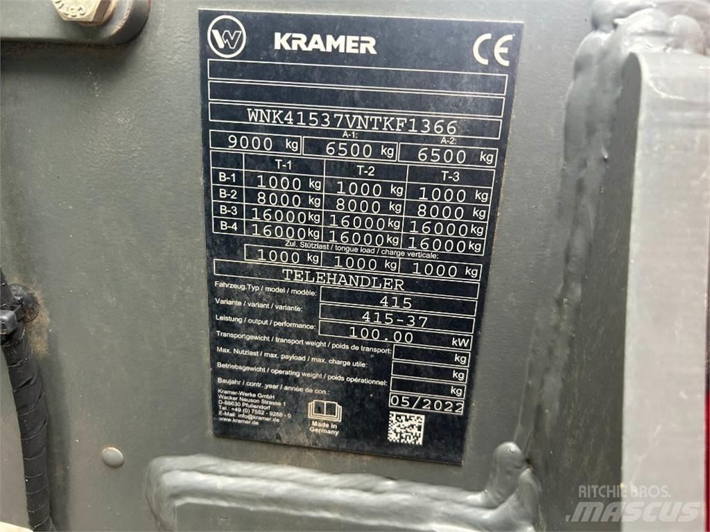Kramer KT 407 Manipulador telescópico