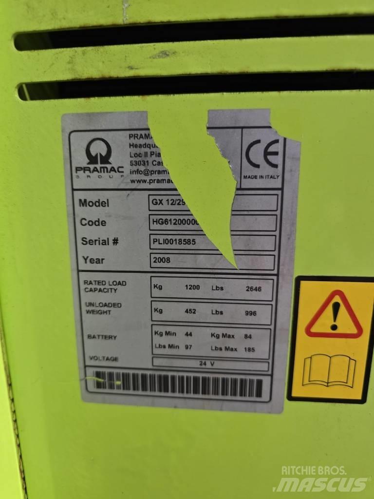 Pramac GX 12/29 Empilhador para operador externo