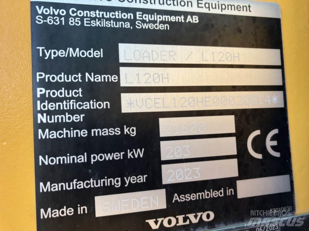 Volvo L120H Carregadeiras de rodas