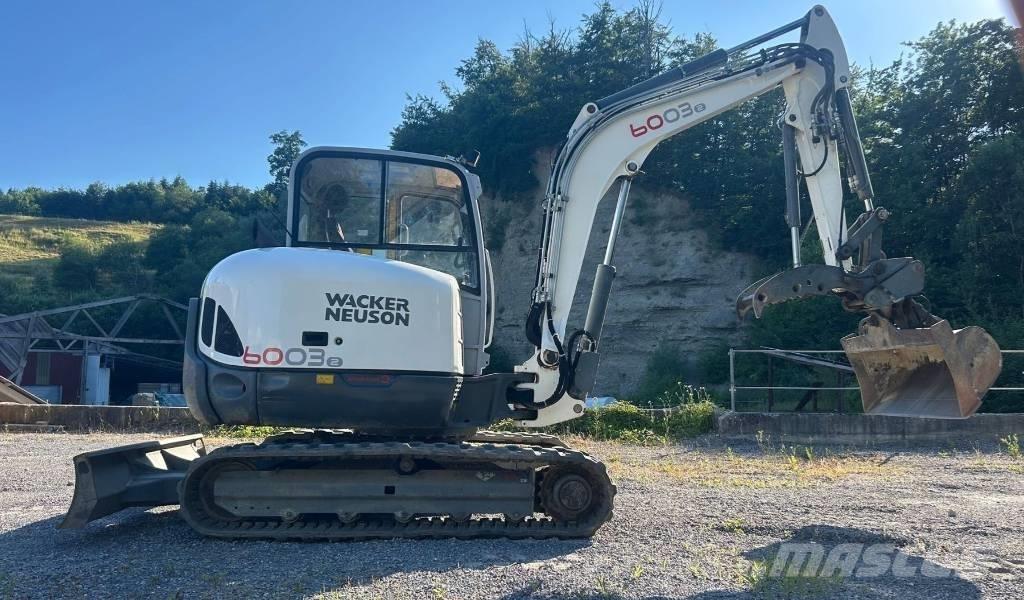 Wacker Neuson 6003 Miniescavadeiras