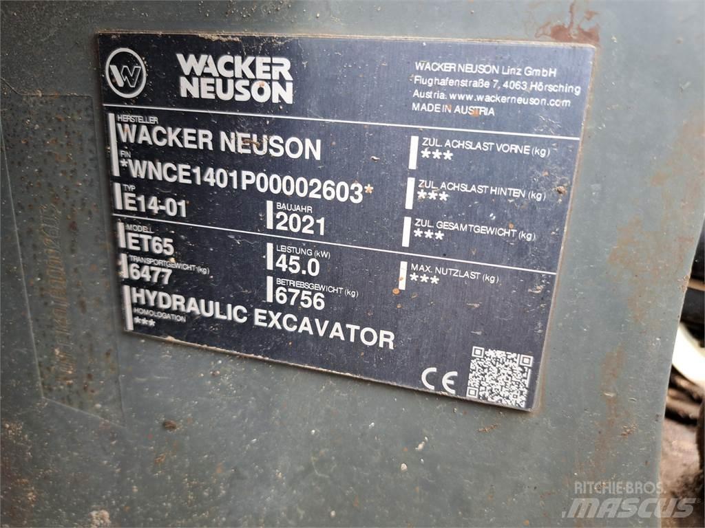 Wacker Neuson ET65 Escavadeiras de esteiras
