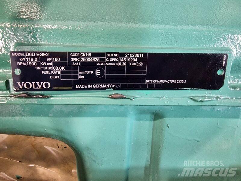 Volvo D6D EGE2 Motores
