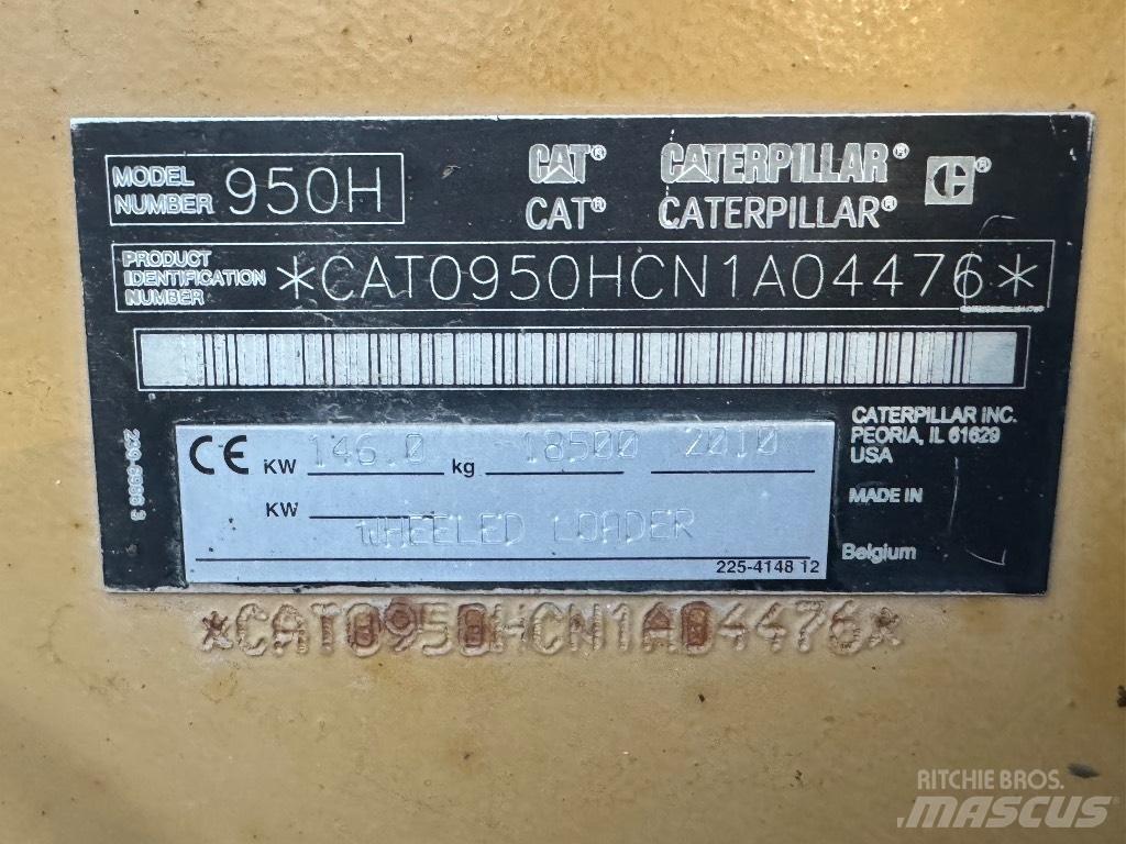 CAT 950H Carregadeiras de rodas