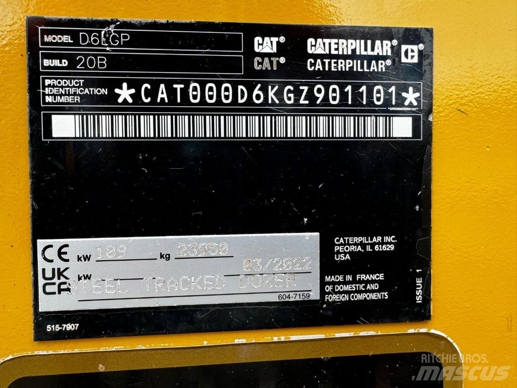 CAT D 6 LGP Dozers - Tratores rastos