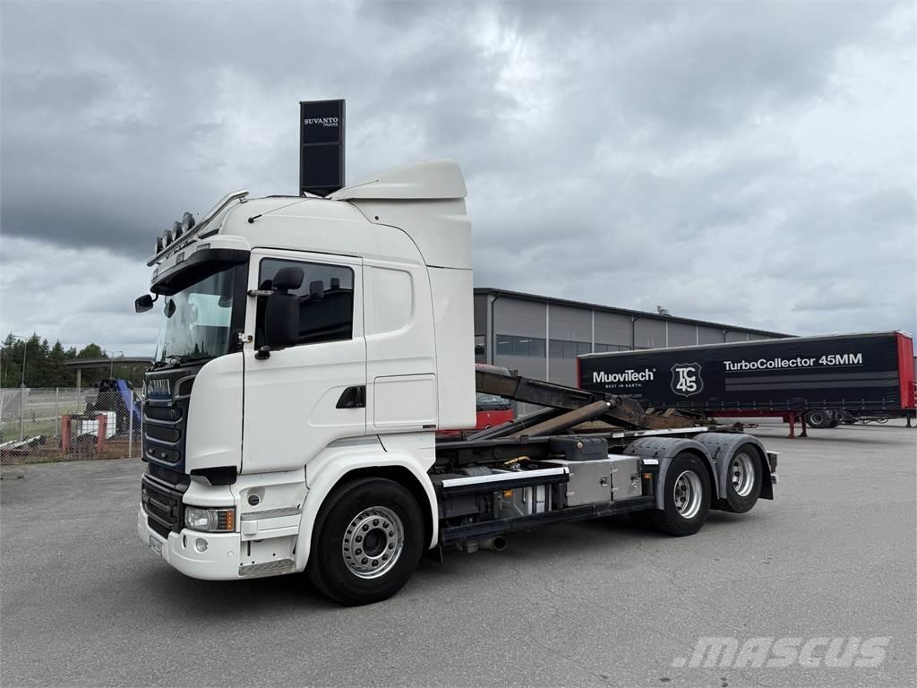 Scania R 520 6X2 Camiões Ampliroll
